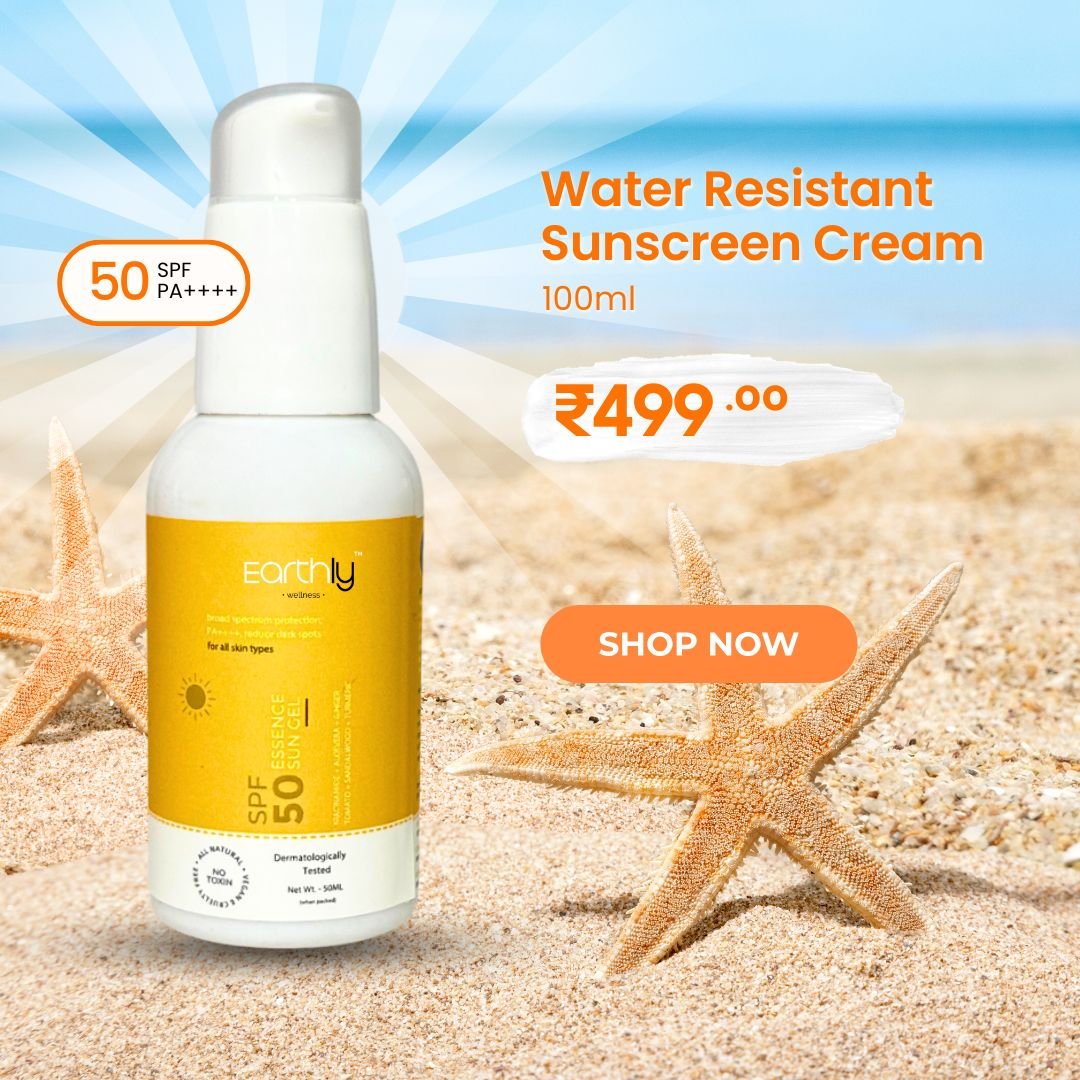 earthly sunscreen spf50 gel