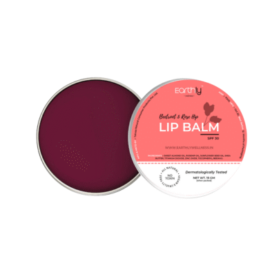 Beetroot & Rosehip Lip Balm for Soft and Naturally Pink Lips | Fades Lip Pigmentation SPF 30 | Untinted | For Men & Women – 15gm