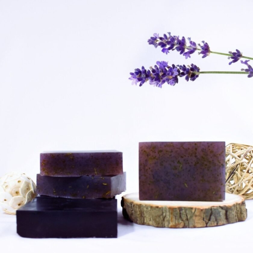 Lavender Handmade Natural Soap With Glycerine & Lavender Oil